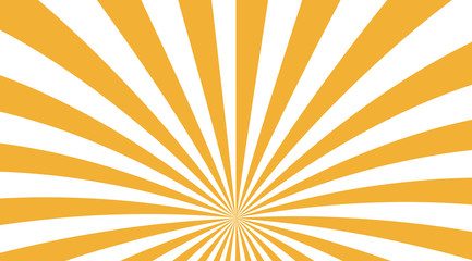 Sun beam rays vector background. Sunrise shine pattern vector design.