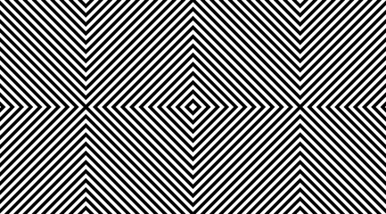 Abstract stripped geometrical rhombus pattern decoration vector background.