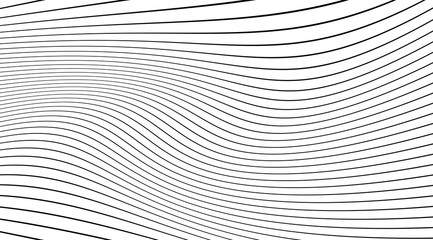 Thin linear futuristic stripped pattern vector design.