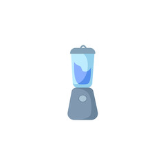 blender flat icon on white background
