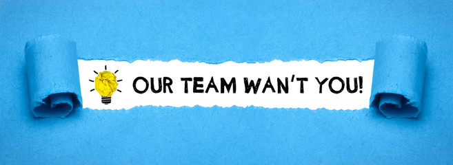 Our Team want´s you! 