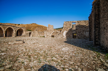 The monastery arose in the 13th century at the confluence of the Sinti River into the Xeros Potamos...