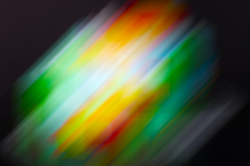 Bright colored blured brushstrokes as multicolored flashes for an abstract background