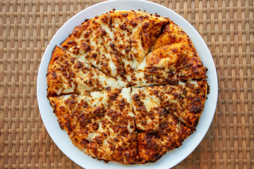 hot pizza large cheese