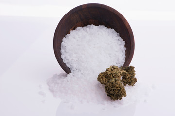 Cannabis salt, marijuana wellness products
