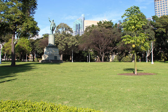 Hyde Park In Sydney (australia) 