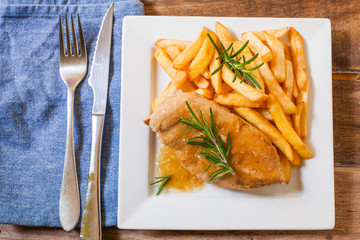 chicken breast marinated