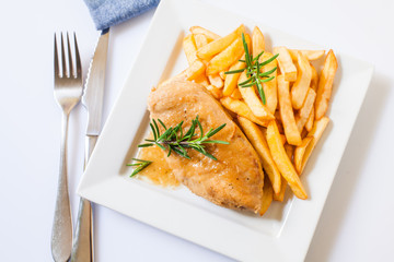 chicken breast marinated