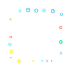 Pharmacy Background. Clinic Backdrop.