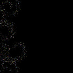 Glitter Iridescent Holographic Sparkle Confetti.