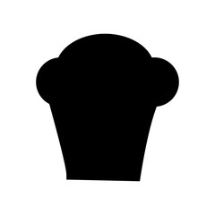 A chef's hat icon vector design template