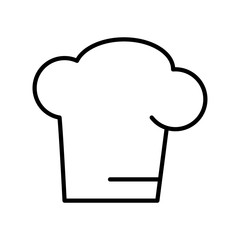Chef's Hat Symbol Color Chef Cook Hat Icon Isolated on a White Background - Vector Illustration. High Resolution JPEG also available.