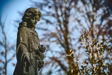 Cemetery Statue