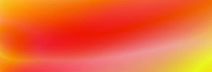 Blurred scarlet background with gradient to yellow orange. Vector pattern