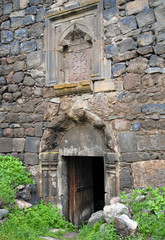 Fototapeta premium Medieval Surb Astvatsatsin Church in Yeghegis village. Vayots Dzor Region, Armenia.