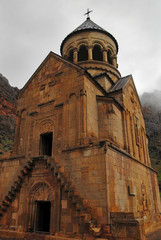 Fototapeta na wymiar Noravank Monastery (12th-14th centuries AD). It's located 9 km from Areni Village. Armenia.