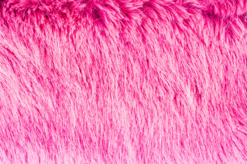 Faux fur detail flat lay monochrome color background for social media