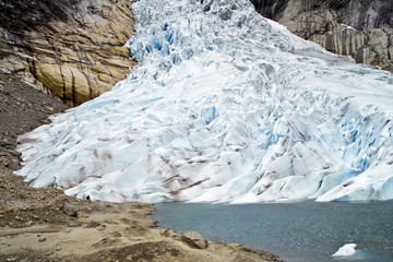 Briksdalsbreen-Gletscher