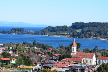 Fototapeta premium Puerto Octay, Región de Los Lagos