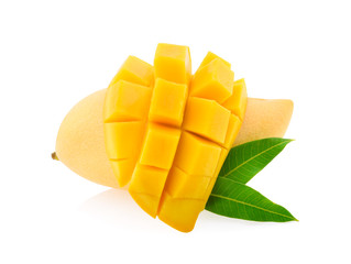 mango isolated on white background