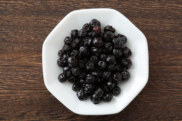  Image of dried blueberries from the United States
