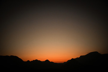 Sonnenuntergang Südafrika