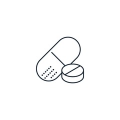 drug creative icon. From Medicine icons collection. Isolated drug sign on white background