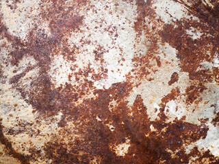 Rusty background close-up. Background from rusty iron. Background texture.