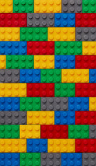 Multi-colored blocks background