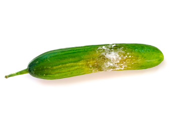 A cucumber with mold