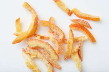  Image of dried orange peel from Thailand
