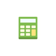 Calculator creative icon. From Stationery icons collection. Isolated Calculator sign on white background