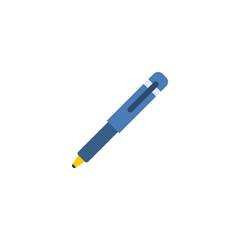 Pen creative icon. From Stationery icons collection. Isolated Pen sign on white background