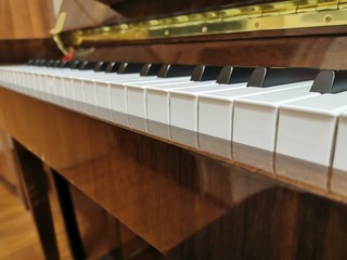 piano and keys