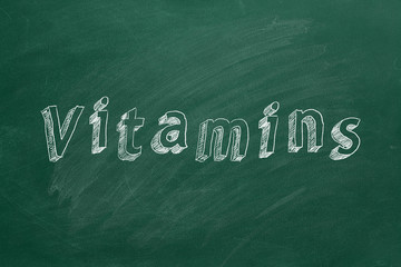 Obraz premium Vitamins