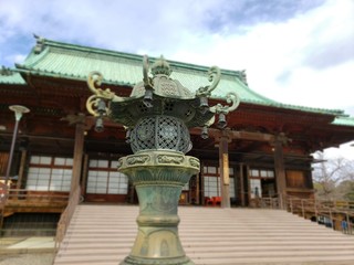 Fototapeta na wymiar Temple in Japan