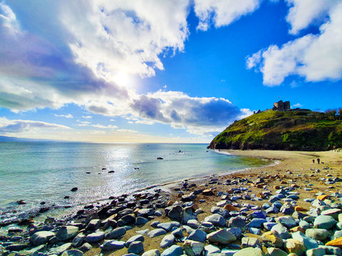 Seaside Castle Upon A Hill