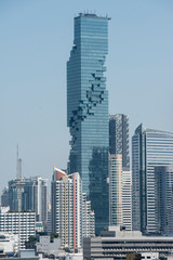 Obraz premium TAJLANDIA BANGKOK CHAO PHRAYA RIVER SKYLINE