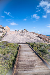 Fototapeta na wymiar Admirals Arch Walk in Kangaroo Island, Australia