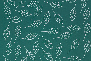 hand drawn petals - greeting card -  greeting background