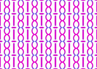 Seamless geometric pattern design illustration. Background texture. Used gradient in violet, purple, blue colors on white background.