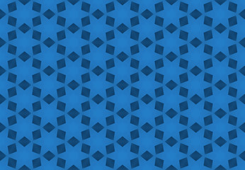 Seamless geometric pattern design illustration. Background texture. Used gradient in blue color.
