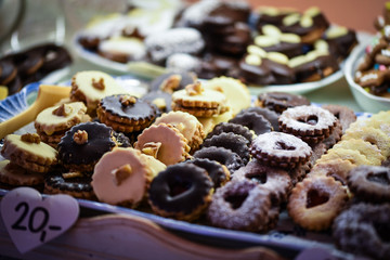 delicious artisanal ginger bread close up