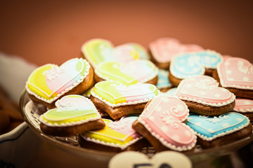 delicious artisanal ginger bread close up
