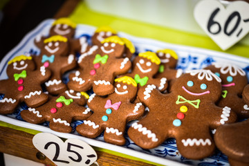 delicious artisanal ginger bread close up