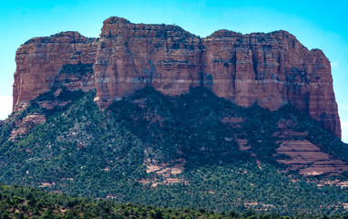 Cathedral Rock mountains