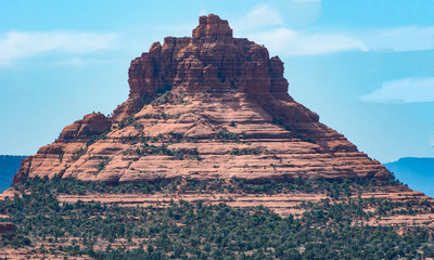 Cathedral Rock mountains