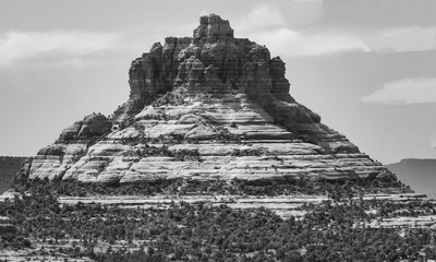 Cathedral Rock mountains