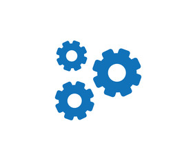 gear icon, setting icon vector 