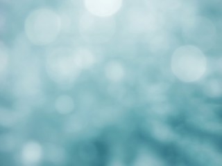 abstract Blue background with bokeh